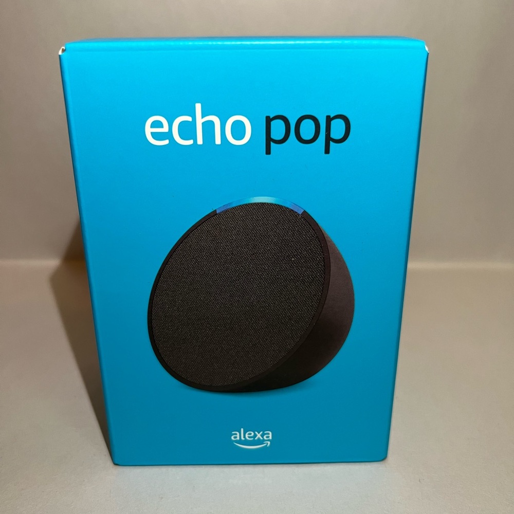 Amazon Echo Pop - Bluetooth Speaker w/ Alexa  Brand new in Box!
